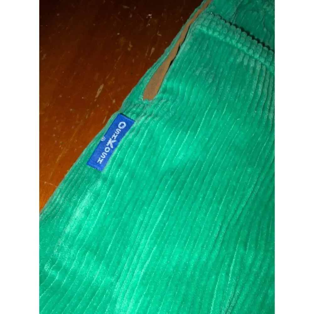 Oshkosh B’Gosh Kids Green Corduroy Pants - Soft Wide-Leg Bottoms Size 4T